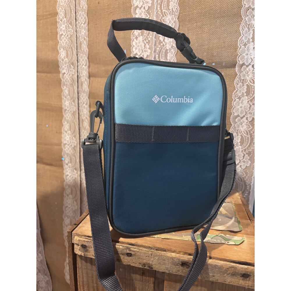 Columbia Northern Trek Upright Insulated Lunch Pack with HardBody Liner & Strap!